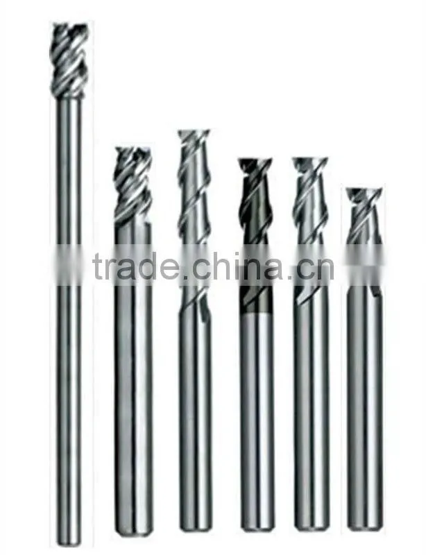 Lengthened 4 Flutes Solid Carbide EndMill