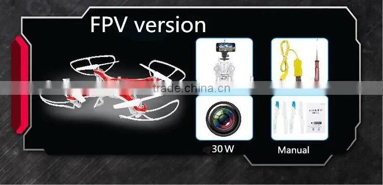 300000 pixels camera headless mode phone control FPV Quadcopter