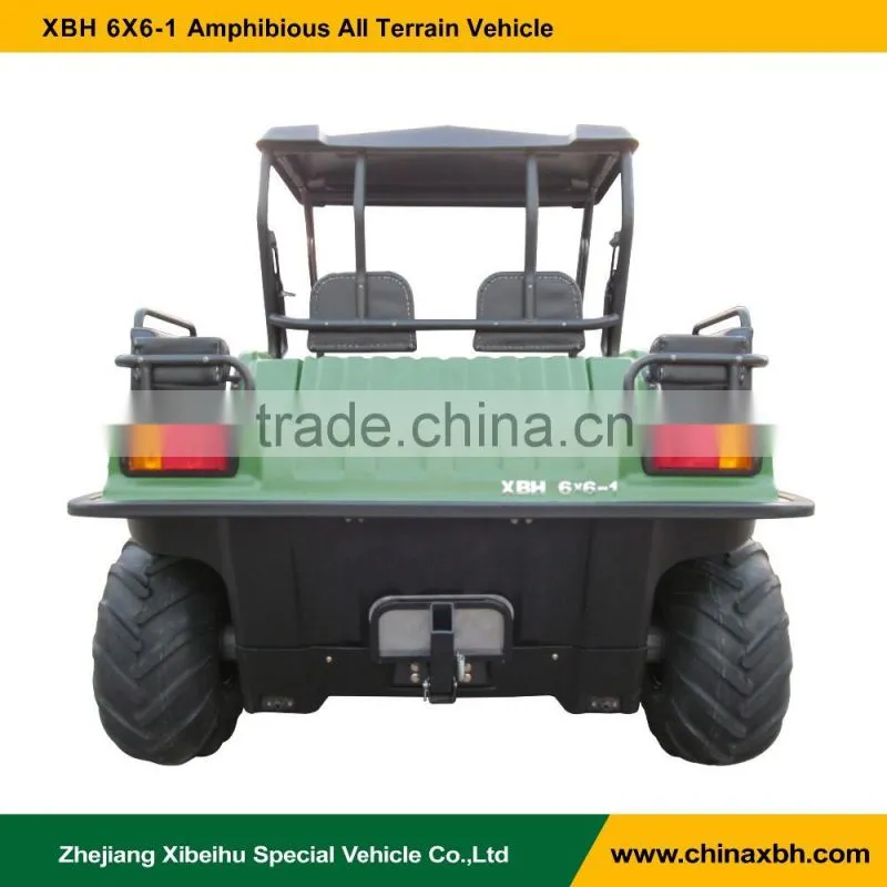 XBH 6x6 6 wheeler 600cc amphibious atv