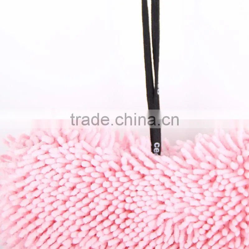 Cute Heart Microfiber Chenille cleaning sponge