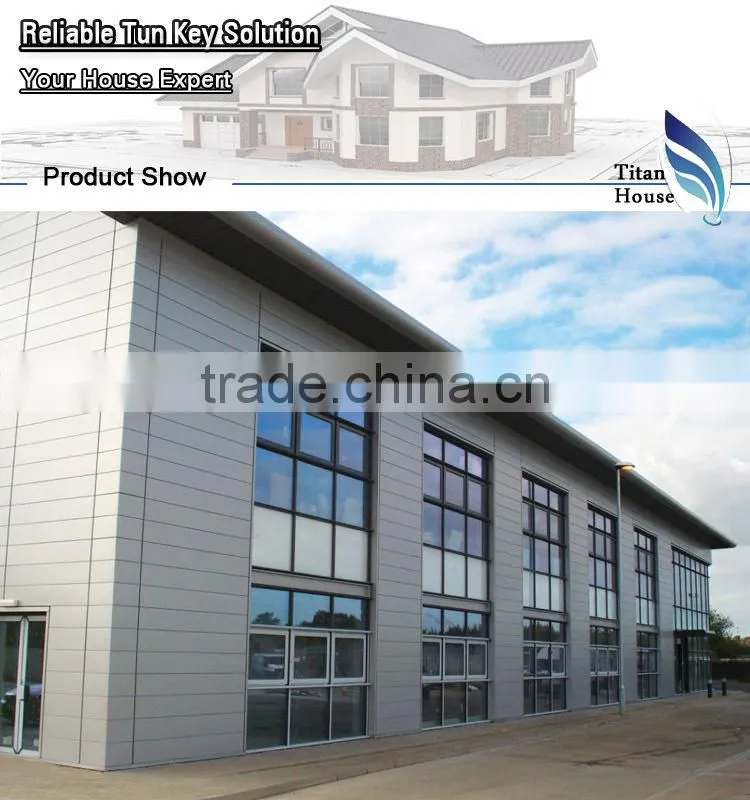 Modern Architecture Light Steel Trading House Designs