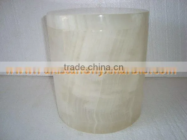 HOT SALE CHEAP PRICE WHITE ONYX URNS