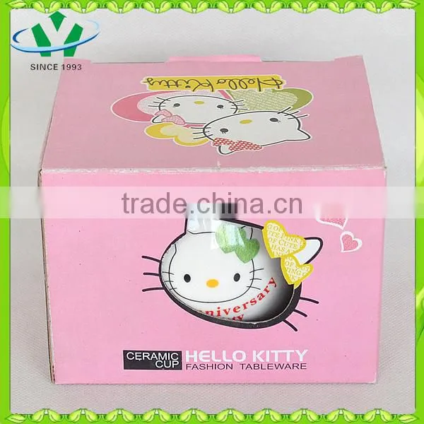 2014 Wholesale Hello Kitty Creative Ceramic cup