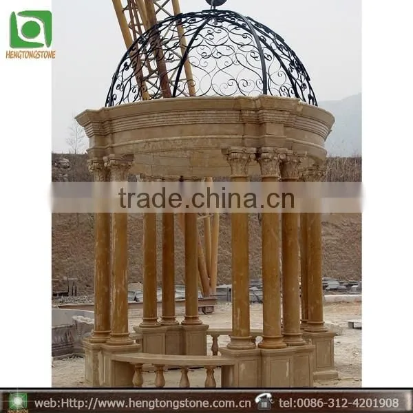 Well Polished Marble Pavilion