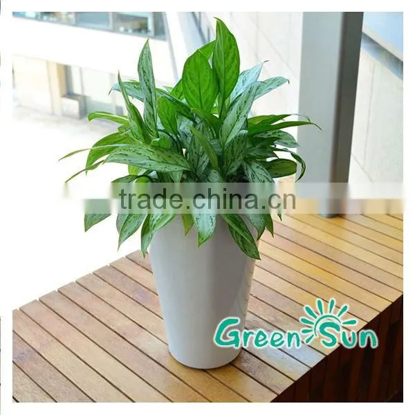 home decoration pots/home decor plastic garden pots,plant pots,nursery pots,self-watering planter,sub irrigation flower planter