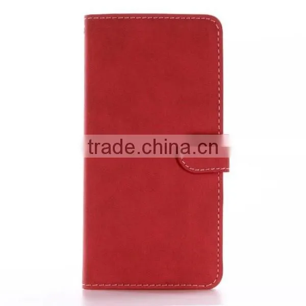 Retro matte phone case flip phone shell leather holster for iPhone 7 plus