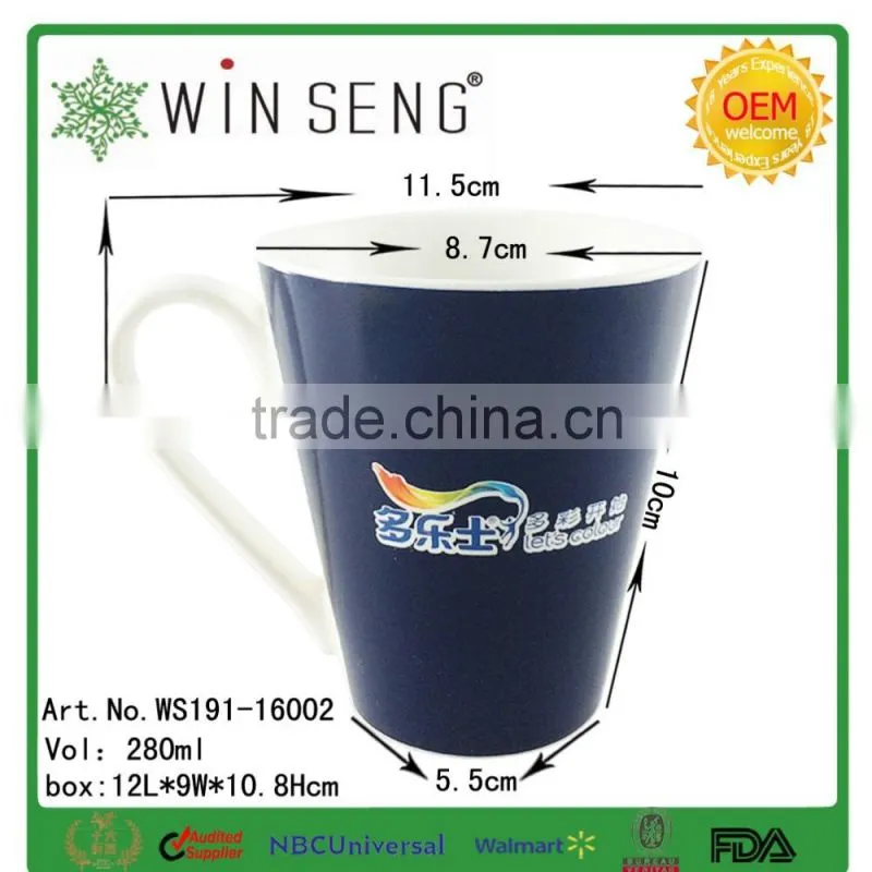 High Quality Inside Color Ceramic Mug Sublimation Color Changing Mugs