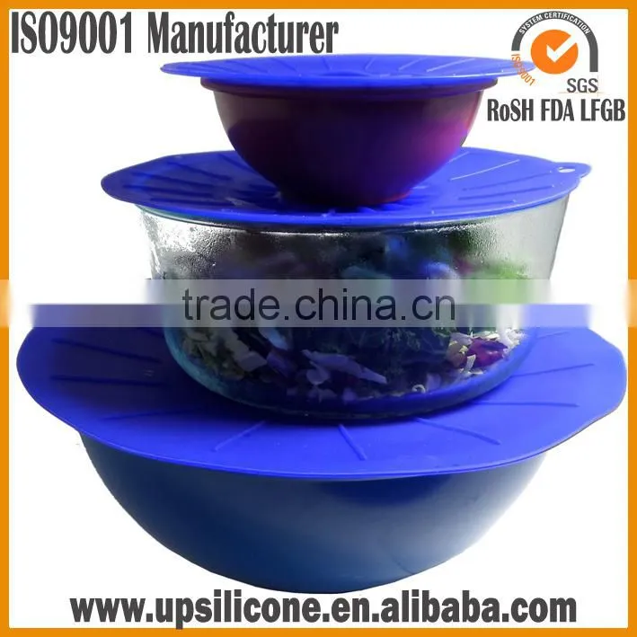 anti-slip food lid silicone suction lids