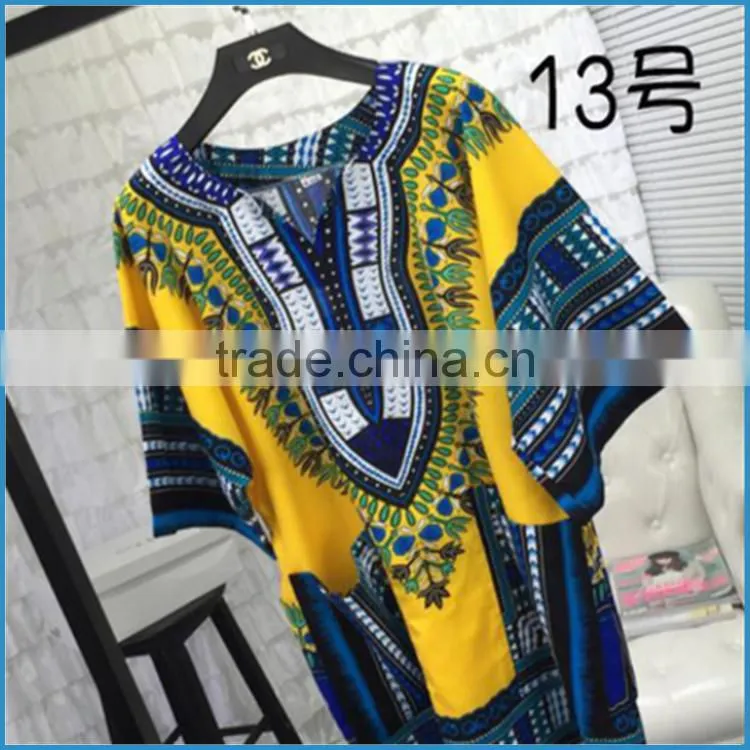 printed women dresses african clothing