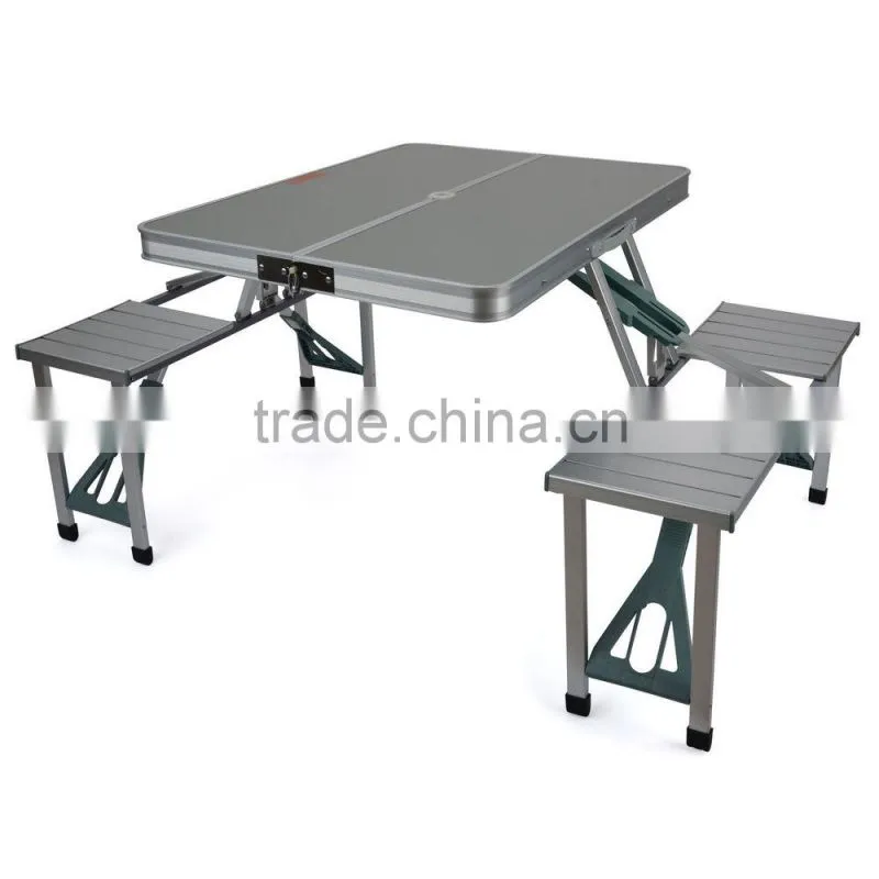 CHEAP LIGHTWEIGHT PLASTIC FOLDING TABLE SHEET WITH REMOVABLE LEGS FOR OUTDOOR DINING