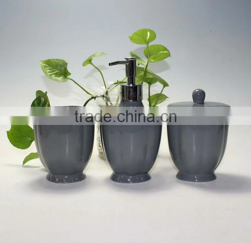 Matte White Bathroom Set