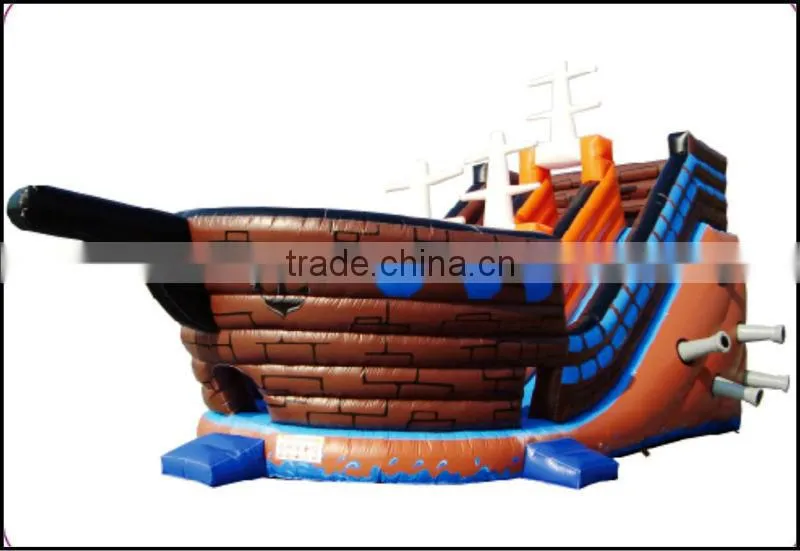 (HD-9506)Happy Island !Wonderful Used Inflatable Bouncy Castle With Slide children toys kids
