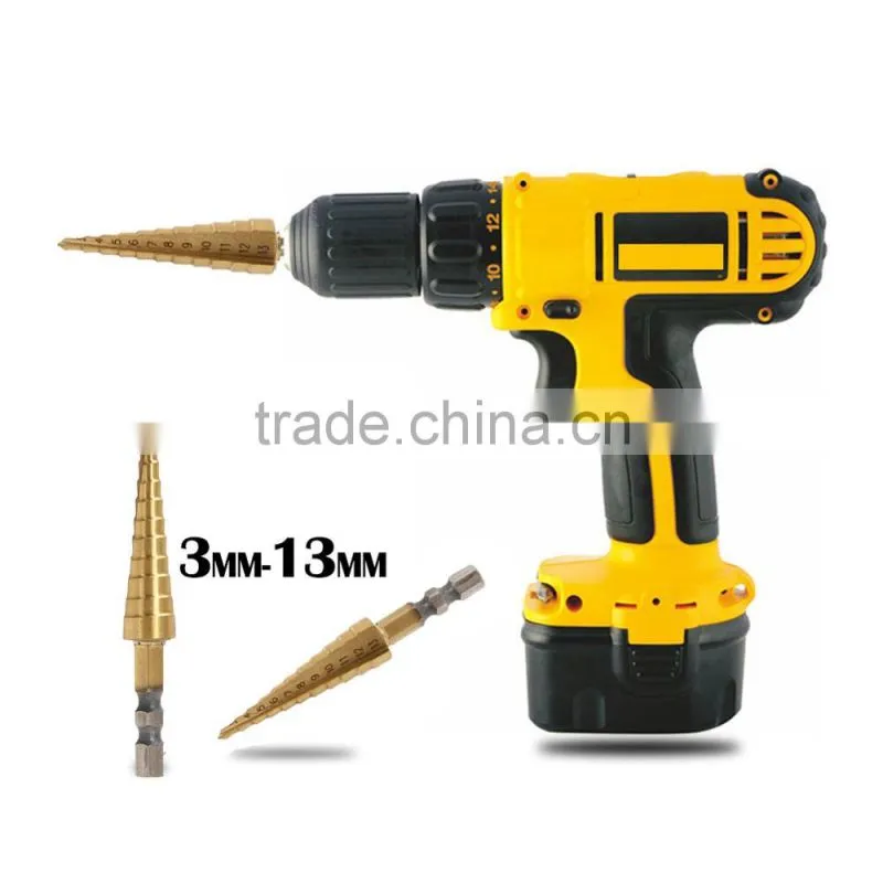 Step Down HSS Impact Driver Metric Drill Bits