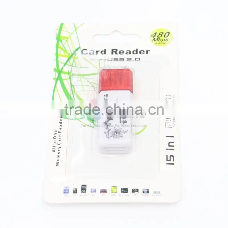 Cheap All In One USB Card Reader