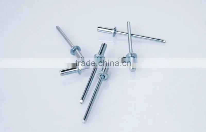 Round head aluminum blind rivet/blind rivet with factory price