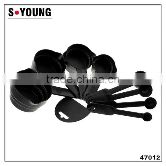 47012 8pcs Plastic Kitchen Measuring Spoon