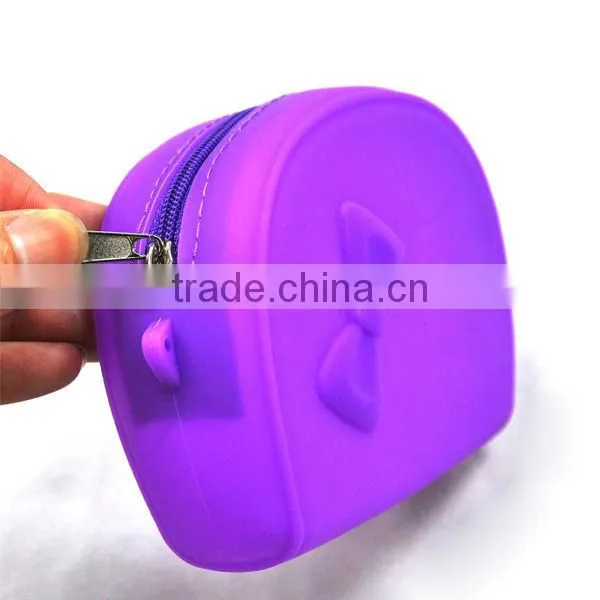 Woman gift promotional travel silicone cosmetic bag
