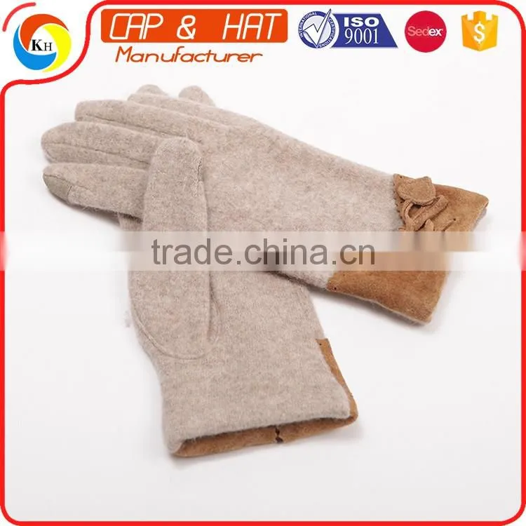 2015 Imprint Logo Magic Unisex Winter Knit Stretch Touch Screen Gloves,Screen Touch Gloves ----Top