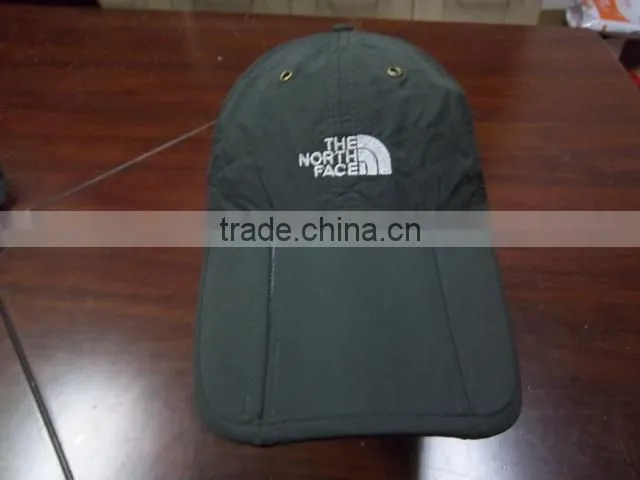 2015 Nylon Hot selling waterproof Folding Cap baseball cap