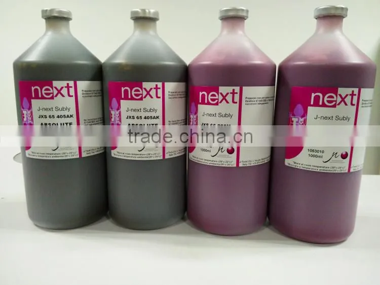 Hot sale competitive price j teck sublimation ink for cotton fabric