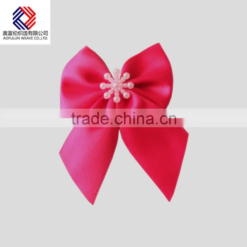 Hot sale mini ribbon bows for girls