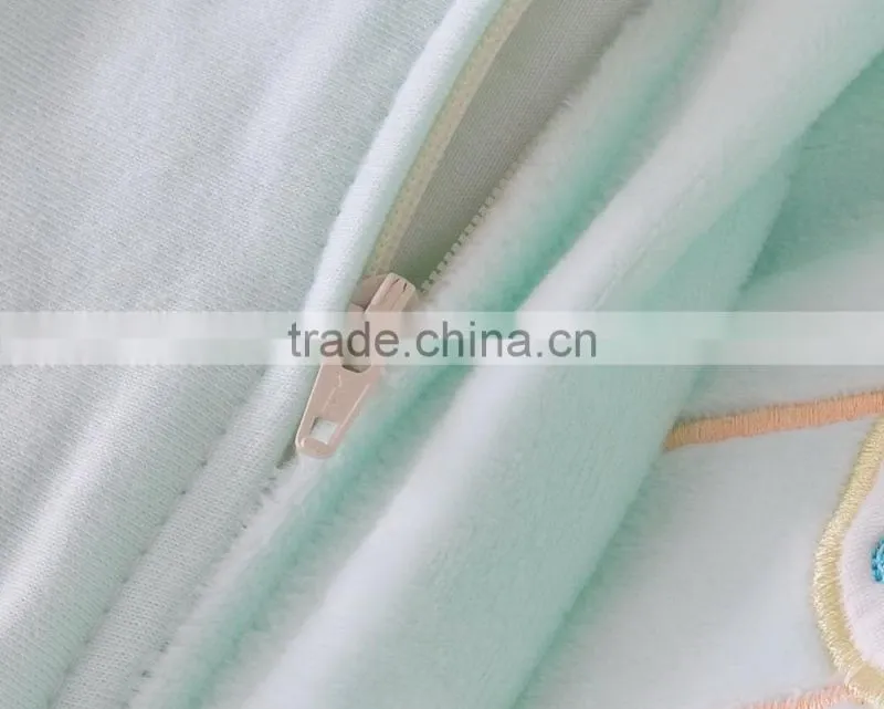 appliqued giraffe 100%cotton baby crib bedding set