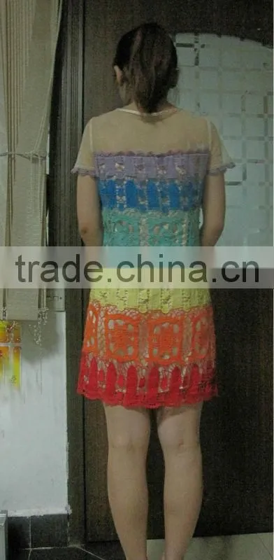 machine crochet cotton garment lace fabric