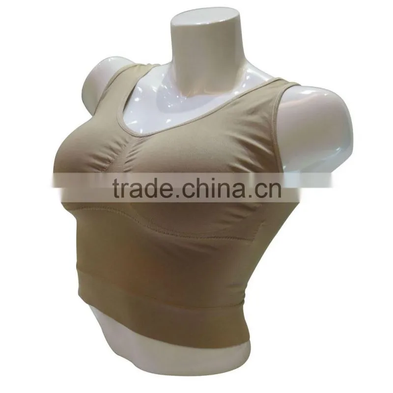 Seamless underwear tube top nude wire free ladies lingerie sexy women's underwear bra