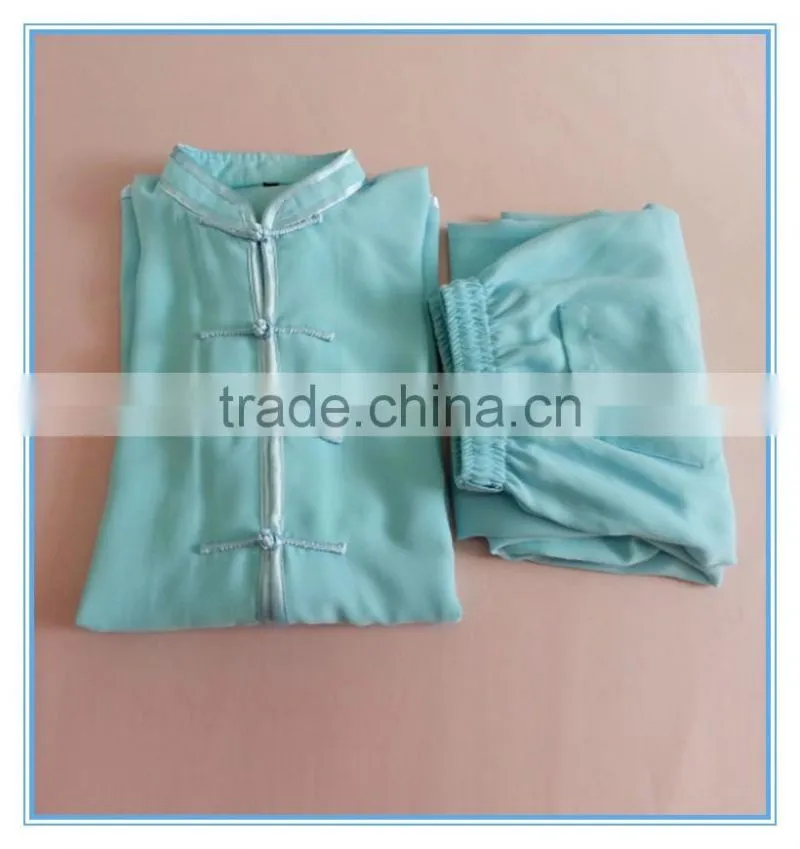 Factory price OEM unisex cotton tai chi Kongfu uniform suit art uniform Chinese Kongfu uniform
