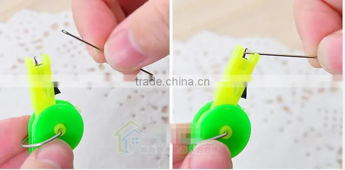 plastic automatic needle thread threader needle guider for sewing embroidery