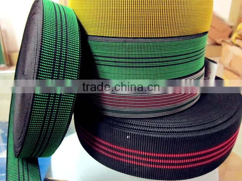 Top Selling And Good quatity Furniture Elastic Sofa Webbing
