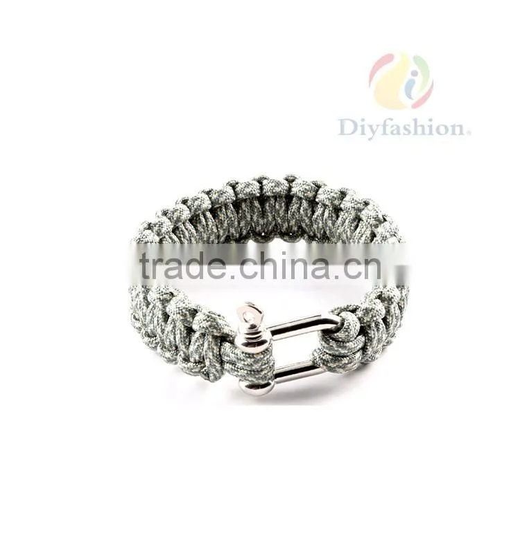 Outdoor Survival Bracelet Paracord, Handmade Bracelet For Men Women PC6013-3