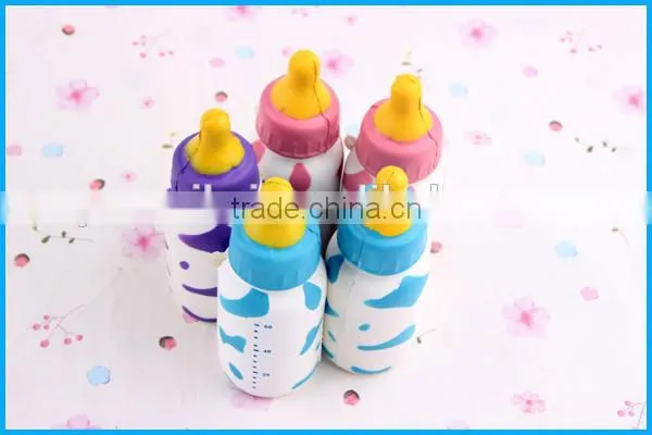 High quality PU soft squishy water bottle slow rising squishy