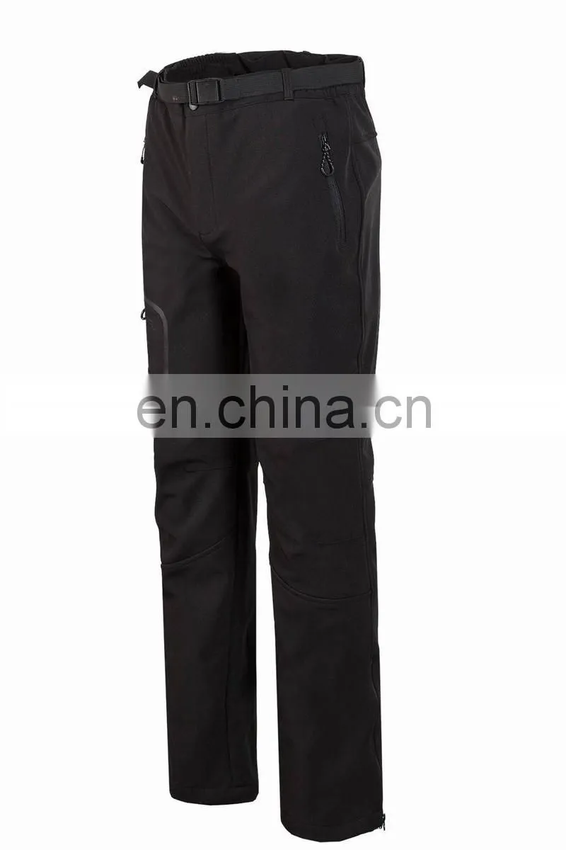 Men's waterproof hiking pants casual softshell pants