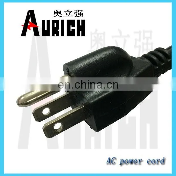 Ac power cord us computer 16awg wire cable us cordset