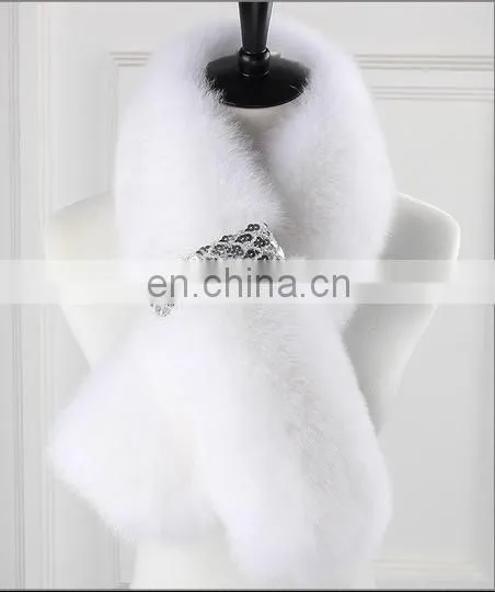 Luxury High Quality Colorful Real Fox Fur Scarf