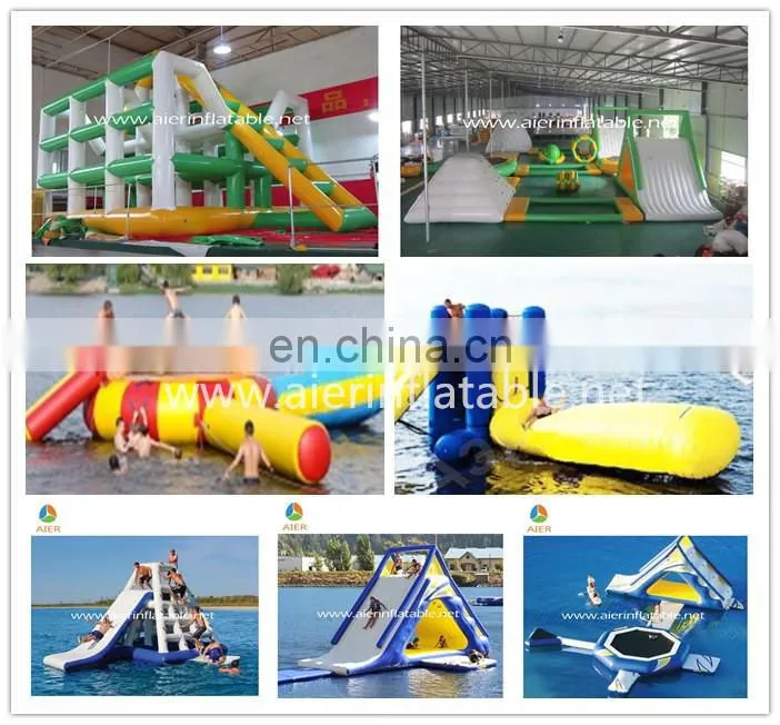water park inflatable games Inflatable trampoline combo