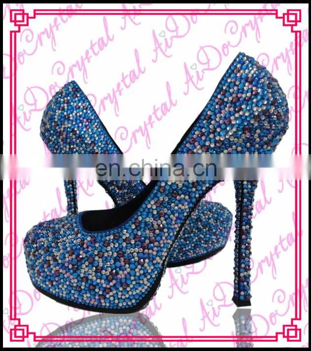Aidocrystal white women pearl crystal Italian designer custom color evening party peep toe sandal shoes