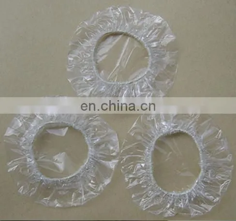Disposable Waterproof PE plastic ear cover for SPA