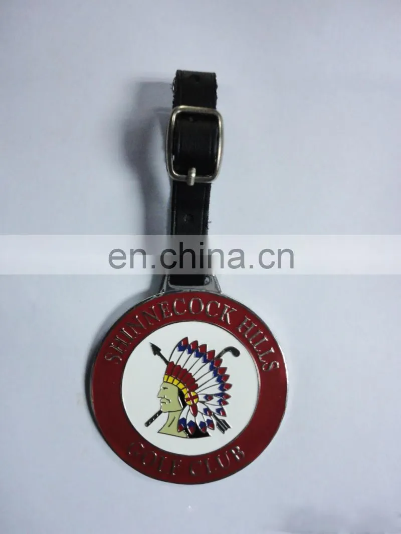 Golf club zinc alloy magnetic ball marker poker chips wholesale