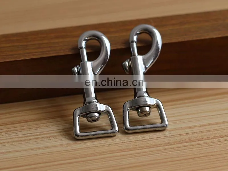 High quality handbag accessory metal snap hooks/lobster claw snap hook for bag handle