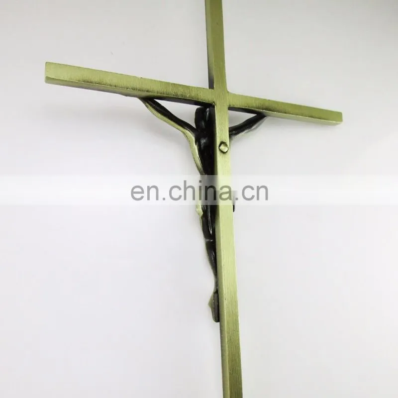 10 Inches Bronze Big Saint Benedict Crucifix Wall Cross