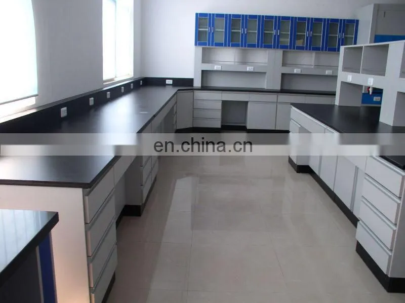 steel and wood wall lab bench table and Lab furniture manufacturer make in China