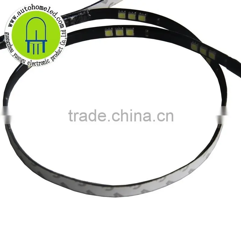 60cm 30SMD 5050 Waterproof IP65 DC 12V LED Strip Light White Blue Red Yellow Green