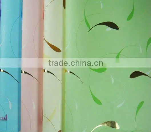 different types of transparent wrapping paper roll