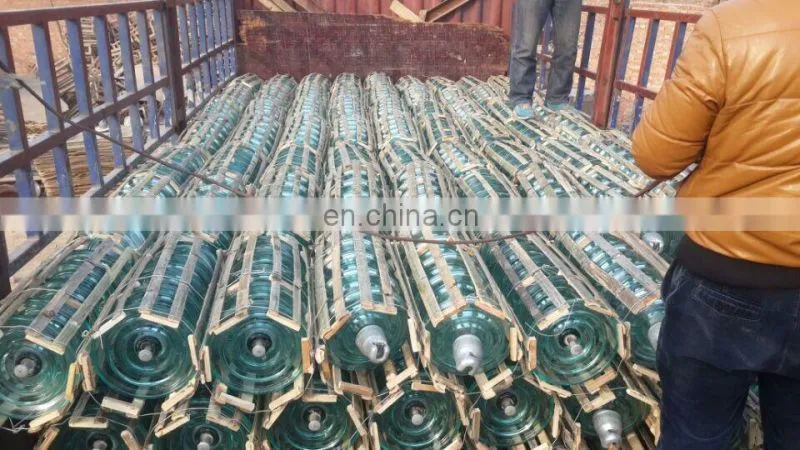 2021 year medium voltage toughened glass insulator LXP-40 glass insulator