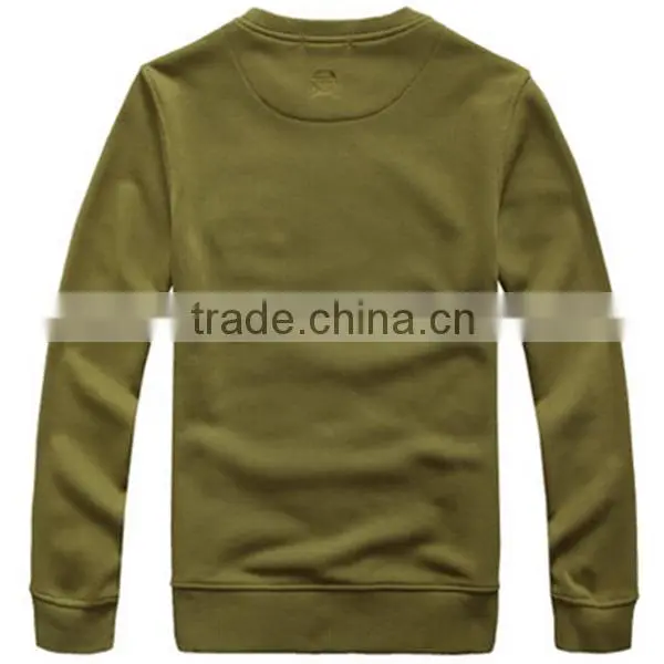 OEM round neck plain sweatwshirt extra long