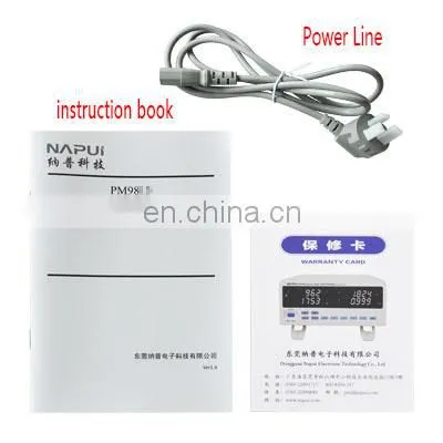 NAPUI PM9812 Multifunctional Small Current Electric Energy Model Digital Power Meter