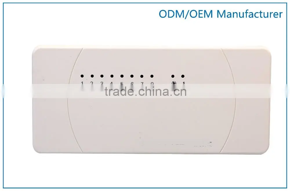 8 zones central wiring switch boxes thermostat