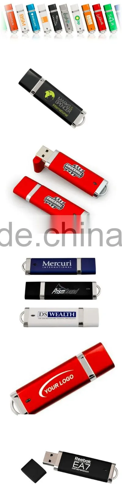 1-2 colors imprinting logo free high quanlity directly factory usb flash drive of 8gb 16gb 32gb 64gb full capacity